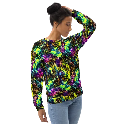 Acid Rainfall on a Sweatshirt