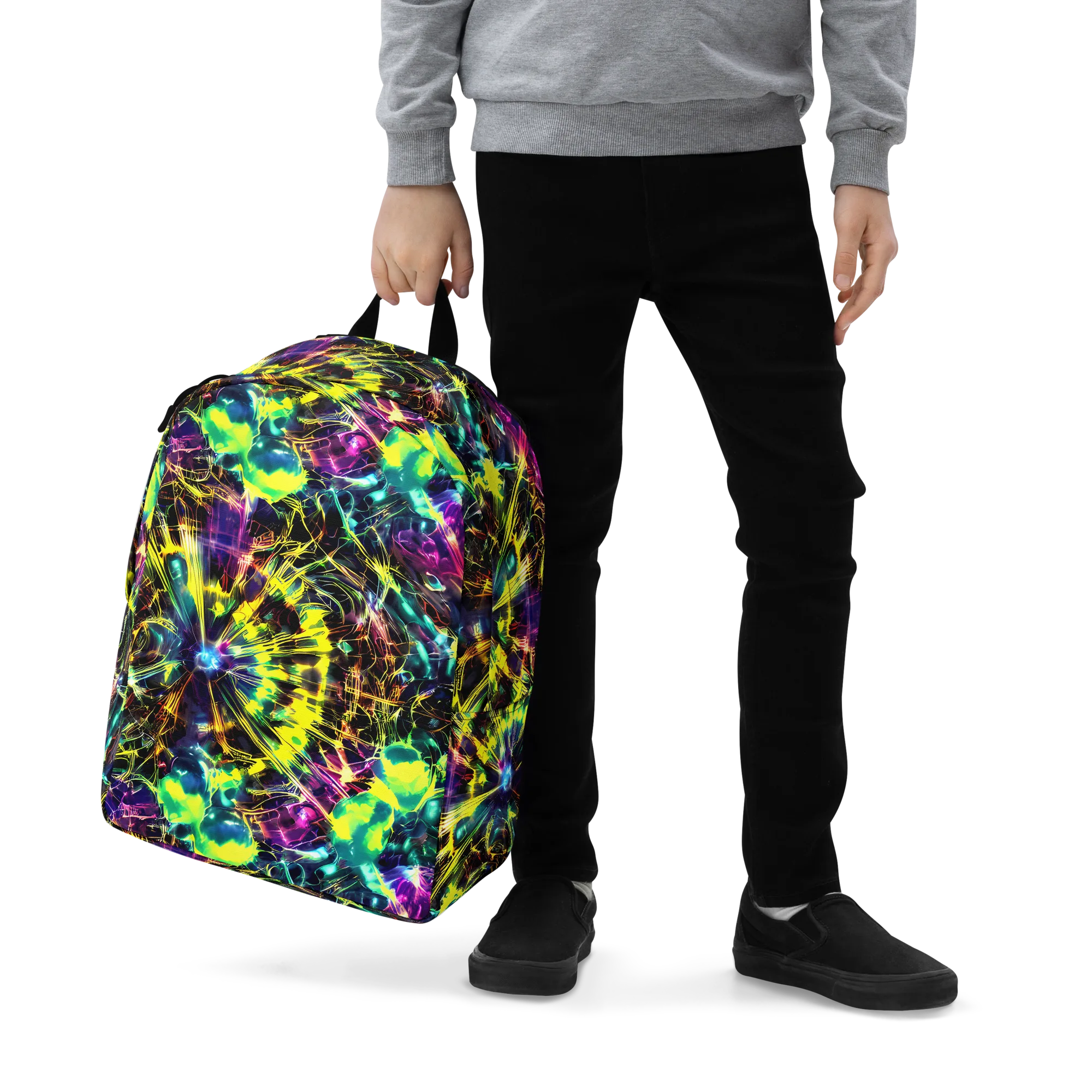 Acid Rainfall on Minimalist Backpack — Zoomed-in