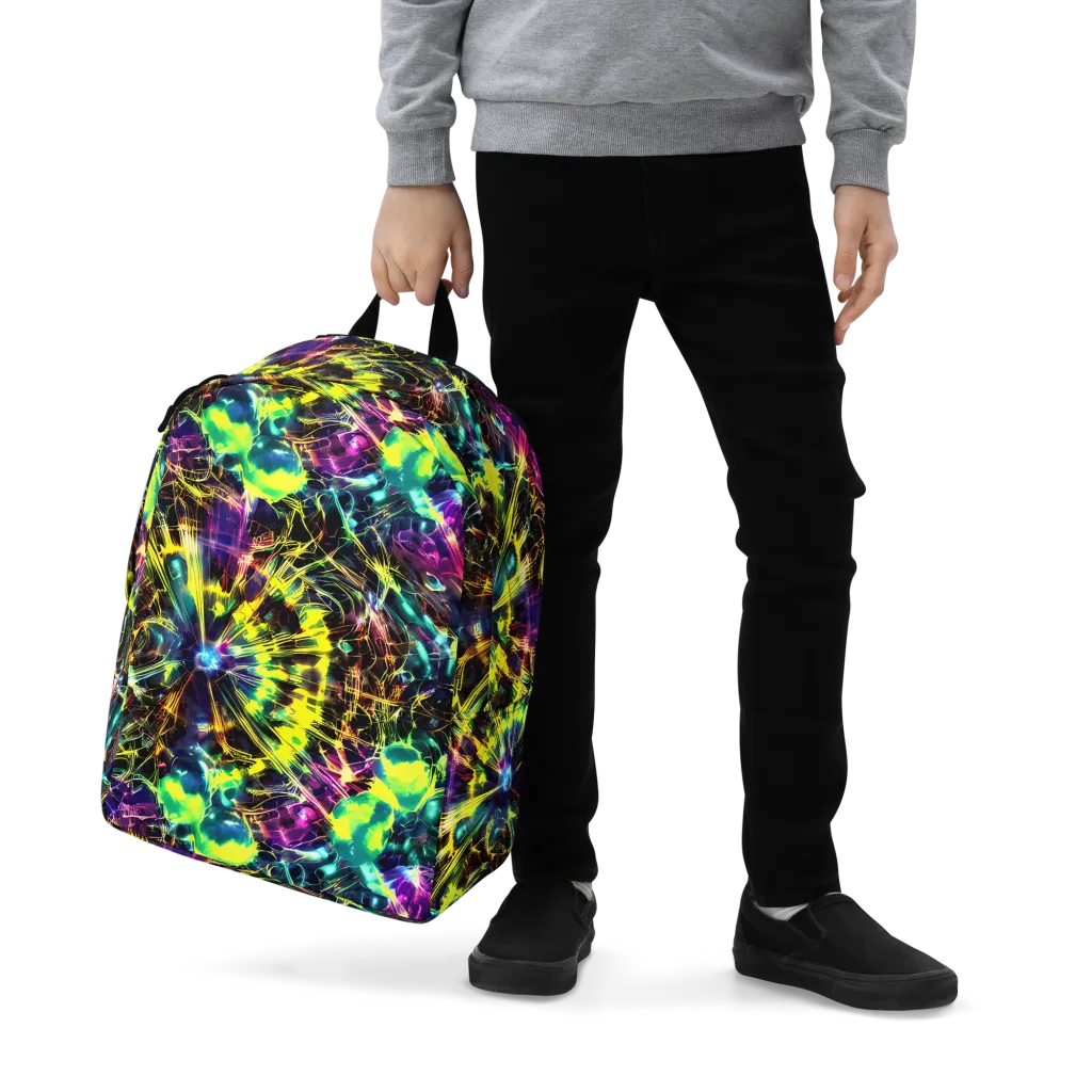 Acid Rainfall on Minimalist Backpack — Zoomed-in