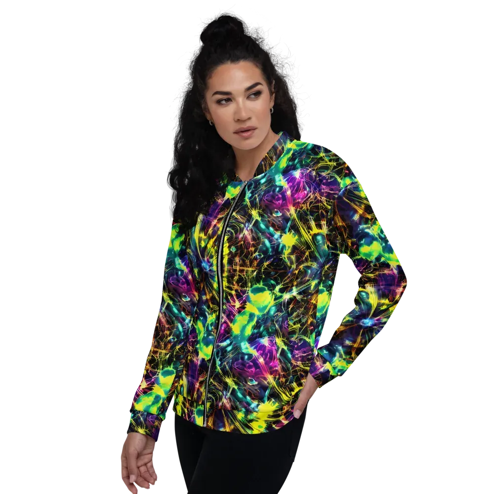 Acid Rainfall on Bomber Jacket — Left