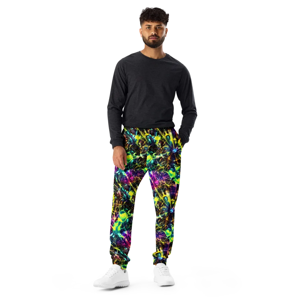Acid Rainfall on Men's Joggers — Front