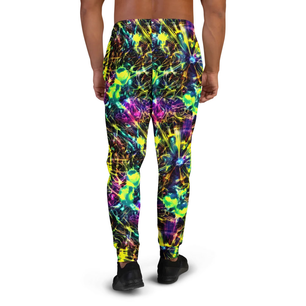 Acid Rainfall on Men's Joggers — Back