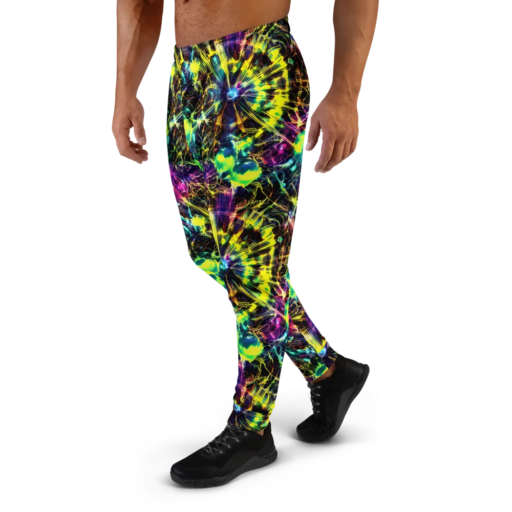 Acid Rainfall on Men's Joggers — Left