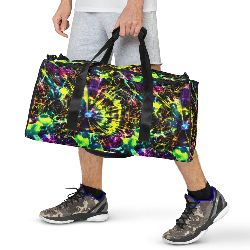 Acid Rainfall on Duffle Bag — Front