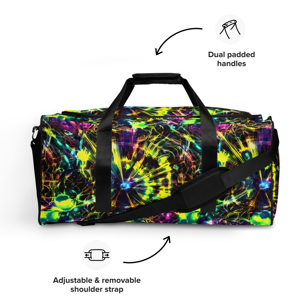 Acid Rainfall on Duffle Bag — Front