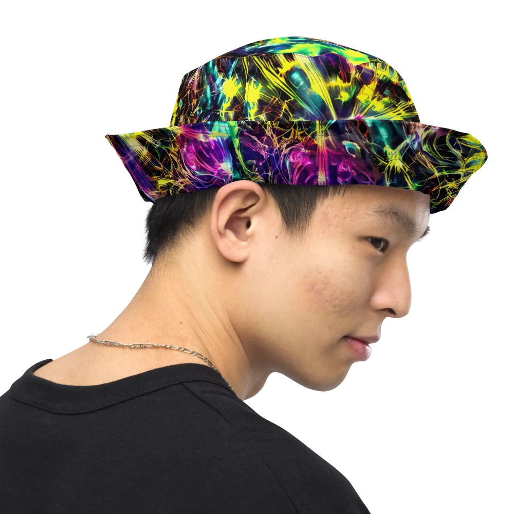 Acid Rainfall on Reversible Bucket Hat — Right Outside