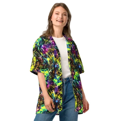 Acid Rainfall on a Button Shirt