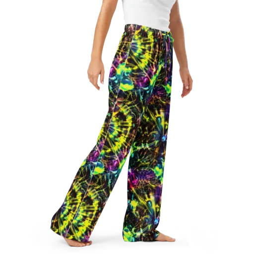 Acid Rainfall on a Women's Pajama Pants