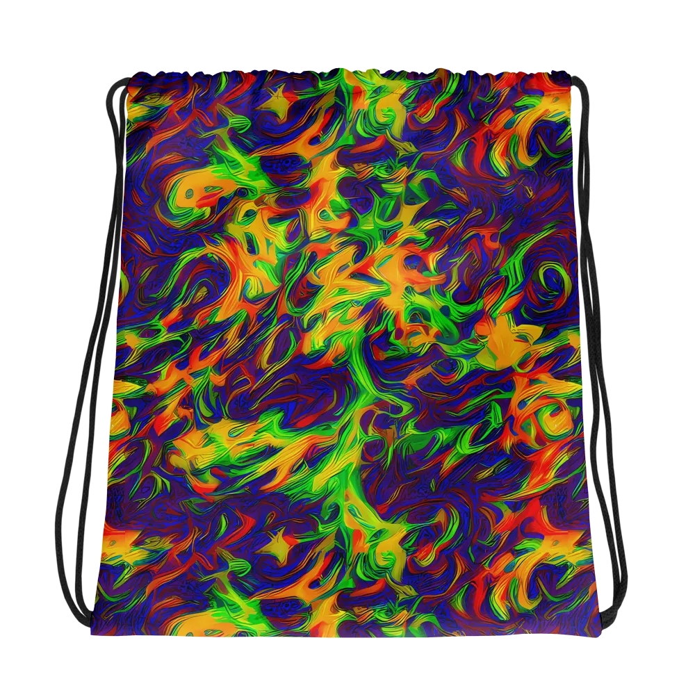 Wildfire Whirlpool on Drawstring Bag — Photo