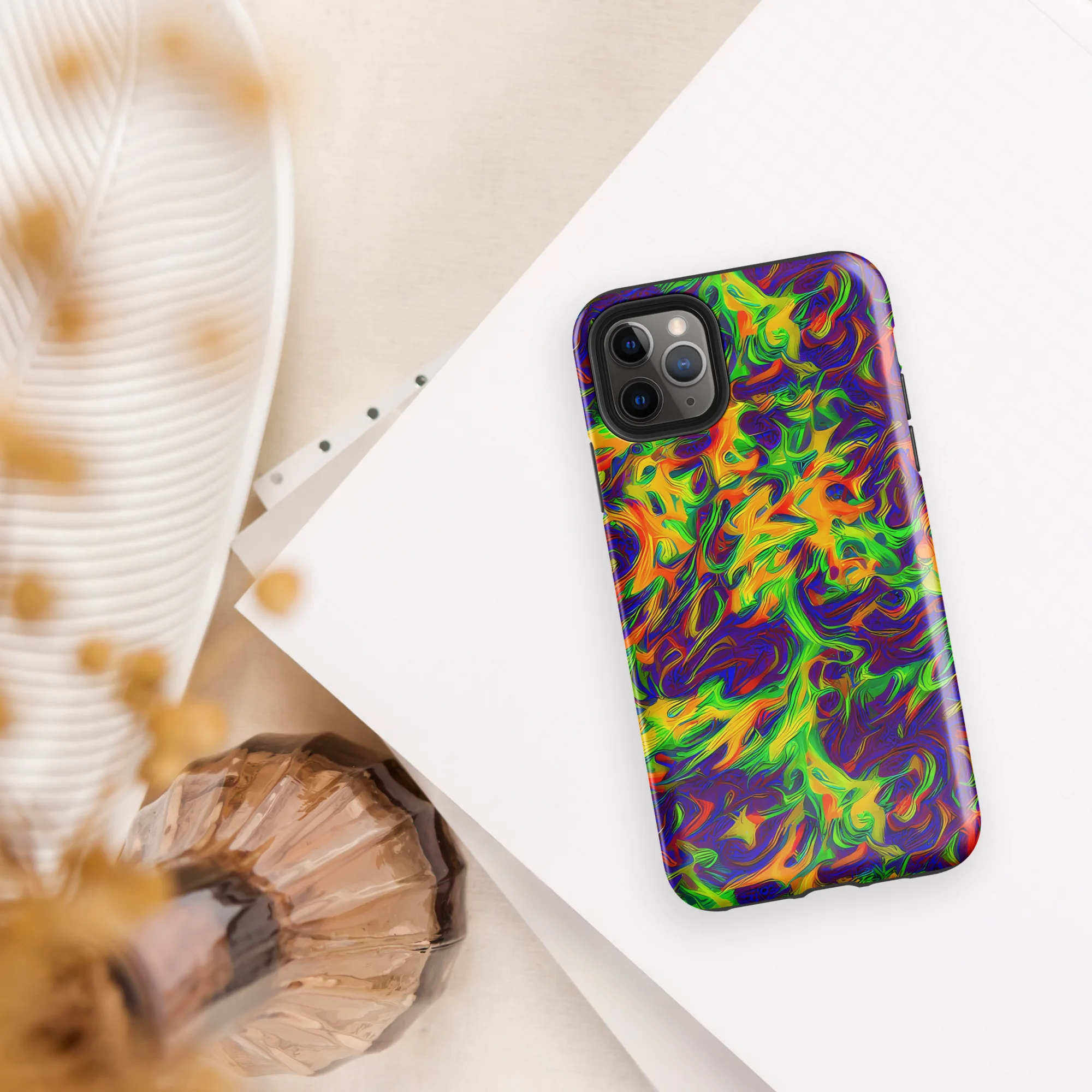 Wildfire Whirlpool on Tough Case for iPhone® — Front