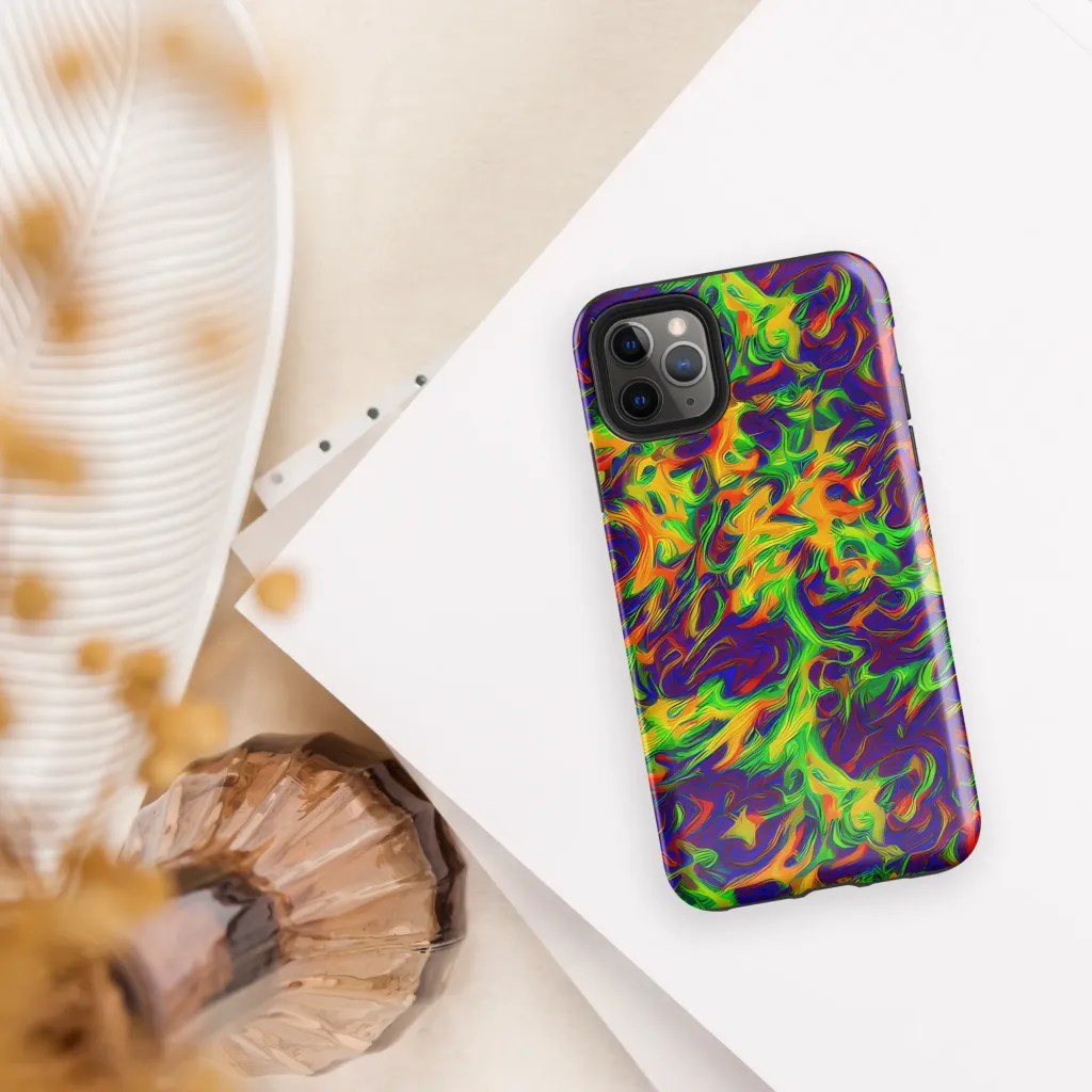 Wildfire Whirlpool on Tough Case for iPhone® — Front
