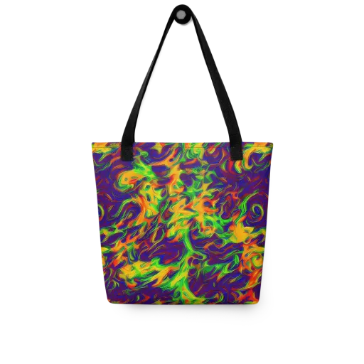 Wildfire Whirlpool on a Tote Bag