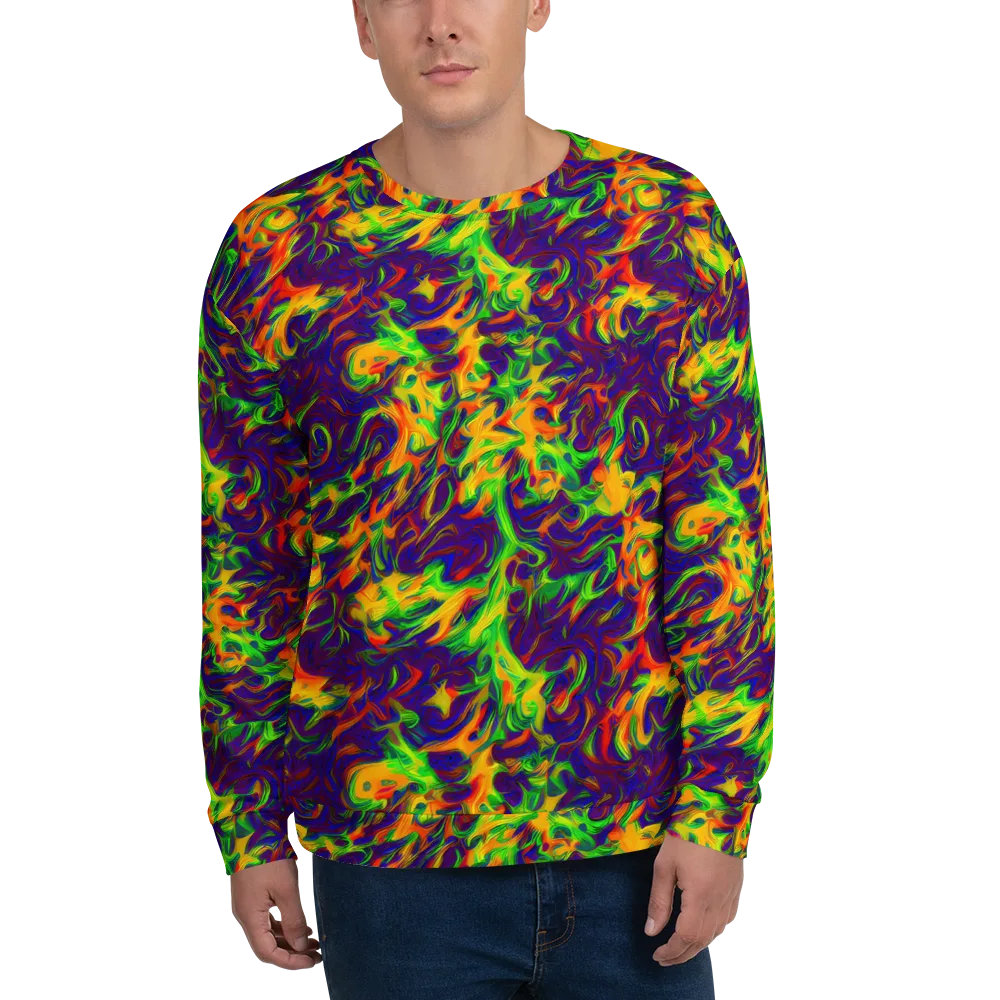 Wildfire Whirlpool on Sweatshirt — Front