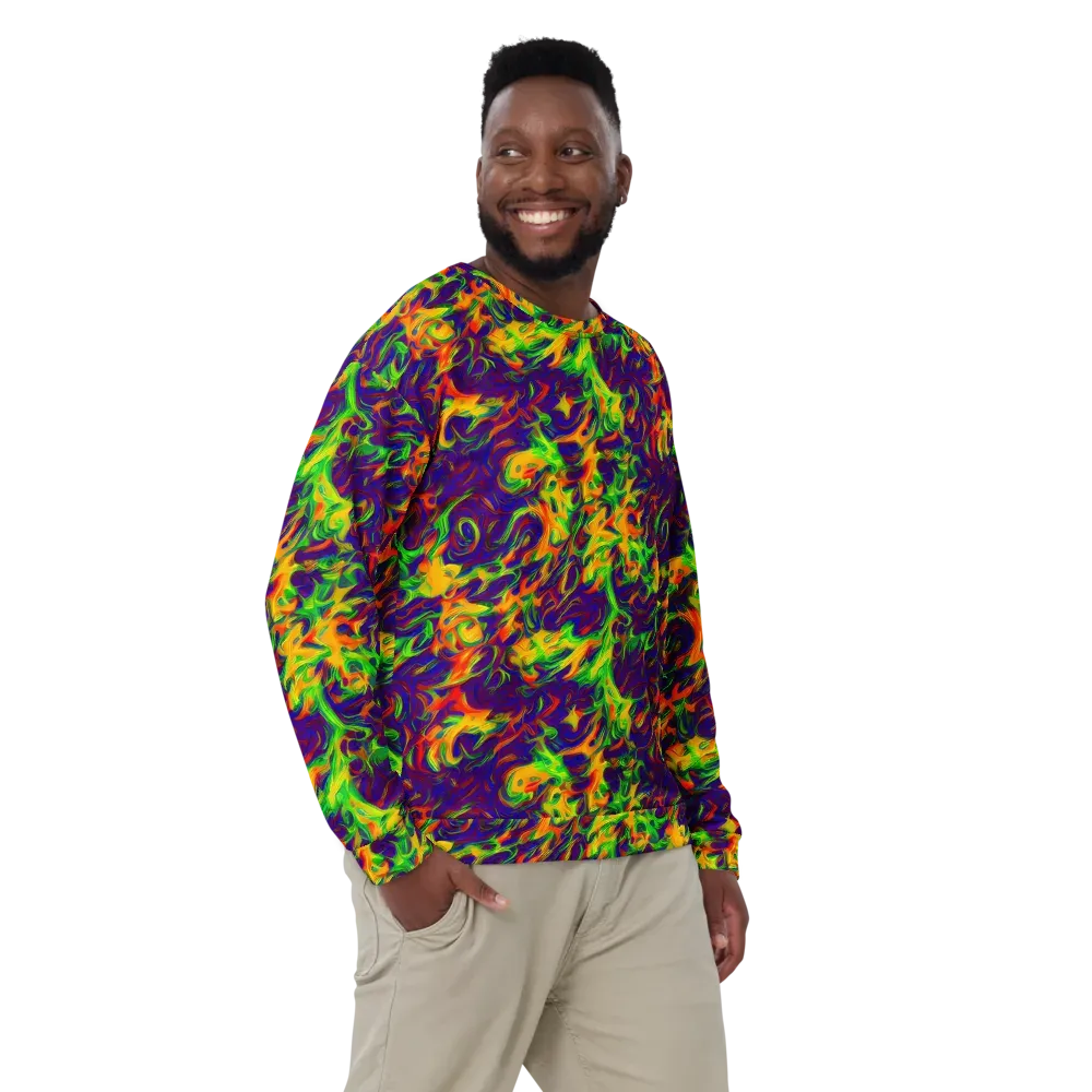 Wildfire Whirlpool on Sweatshirt — Front