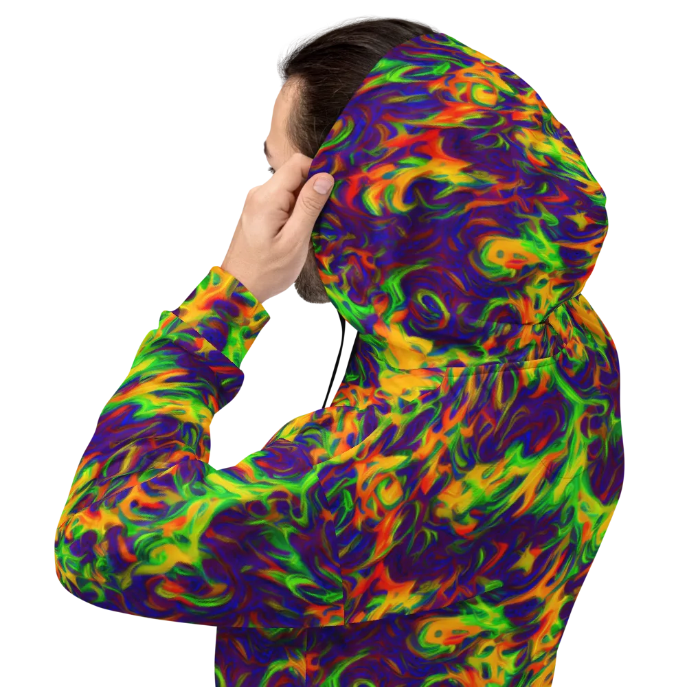 Wildfire Whirlpool on Hoodie — Back