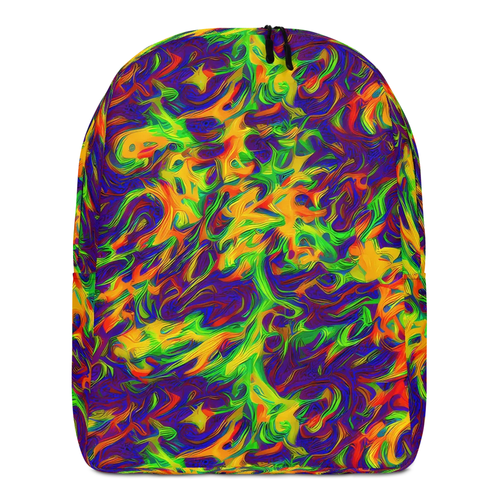 Wildfire Whirlpool on Minimalist Backpack — Front