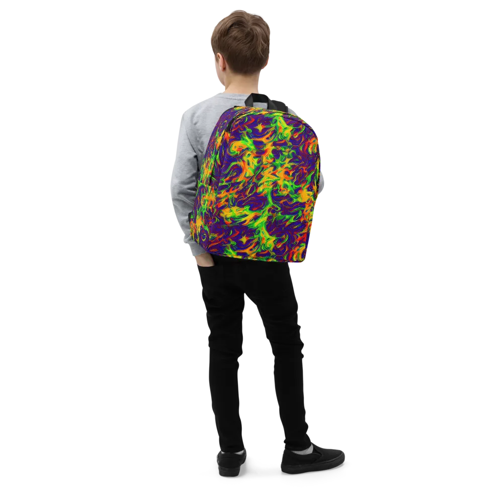 Wildfire Whirlpool on Minimalist Backpack — Right Front