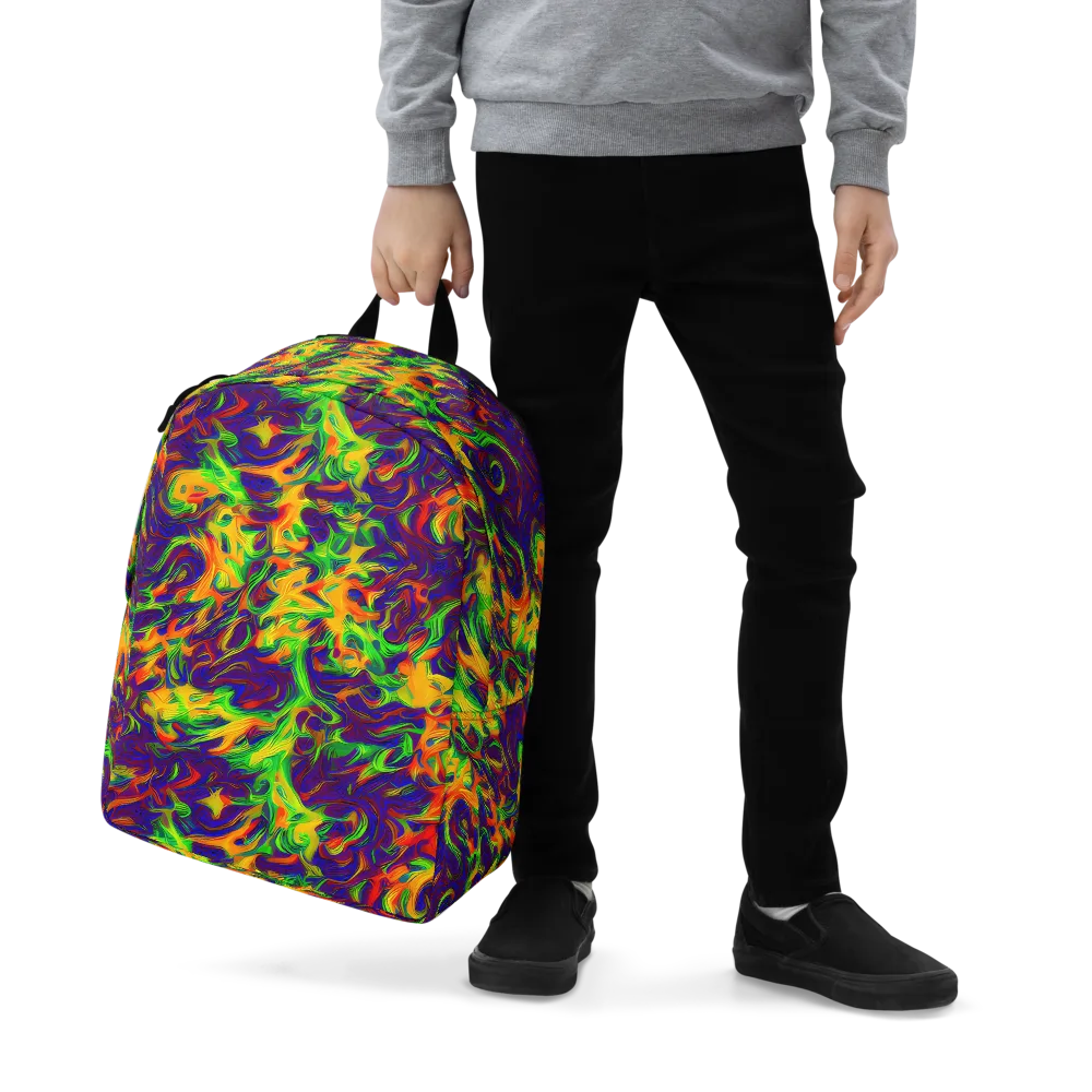 Wildfire Whirlpool on Minimalist Backpack — Zoomed-in