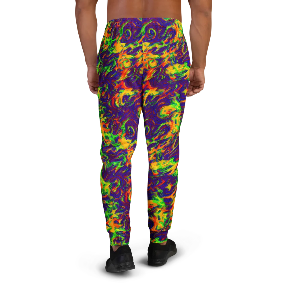 Wildfire Whirlpool on Men's Joggers — Back
