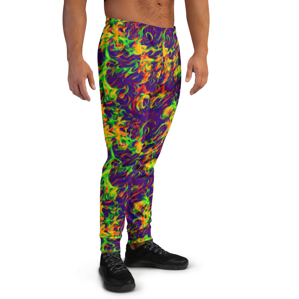 Wildfire Whirlpool on Men's Joggers — Right