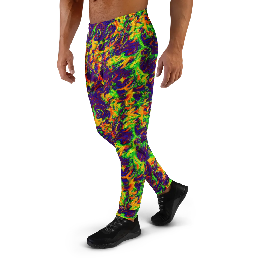 Wildfire Whirlpool on Men's Joggers — Left