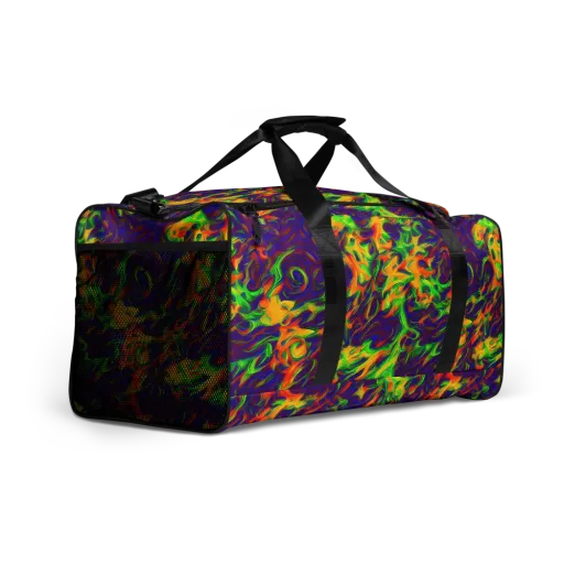 Wildfire Whirlpool on a Duffle Bag