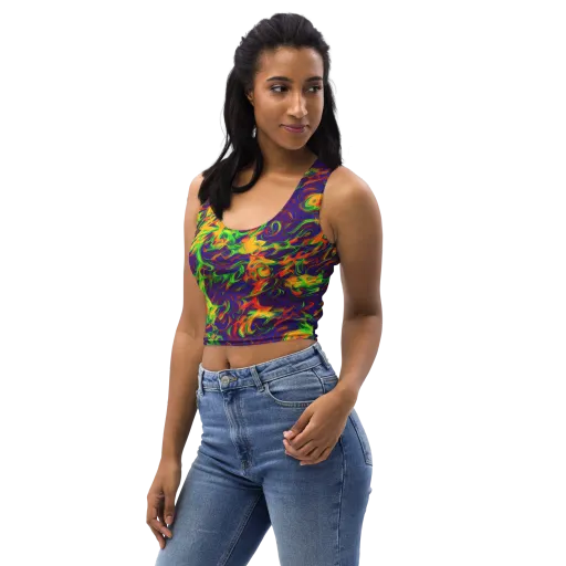 Wildfire Whirlpool on a Crop Top