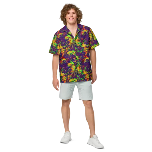 Wildfire Whirlpool on a Button Shirt