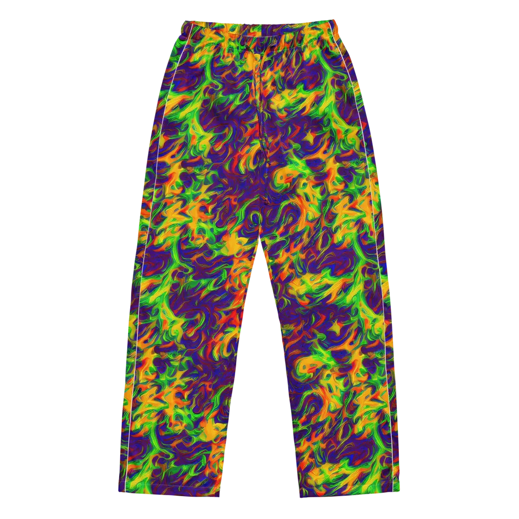 Wildfire Whirlpool on Women's Pajama Pants — Front