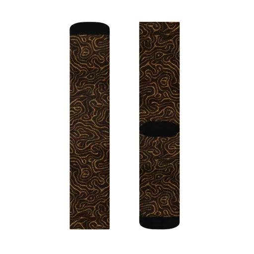 Amber Maze on a Socks