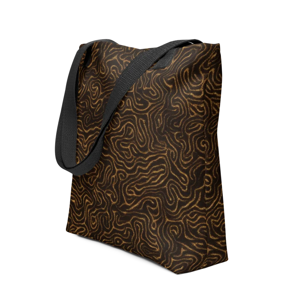 Amber Maze on Tote Bag — Front