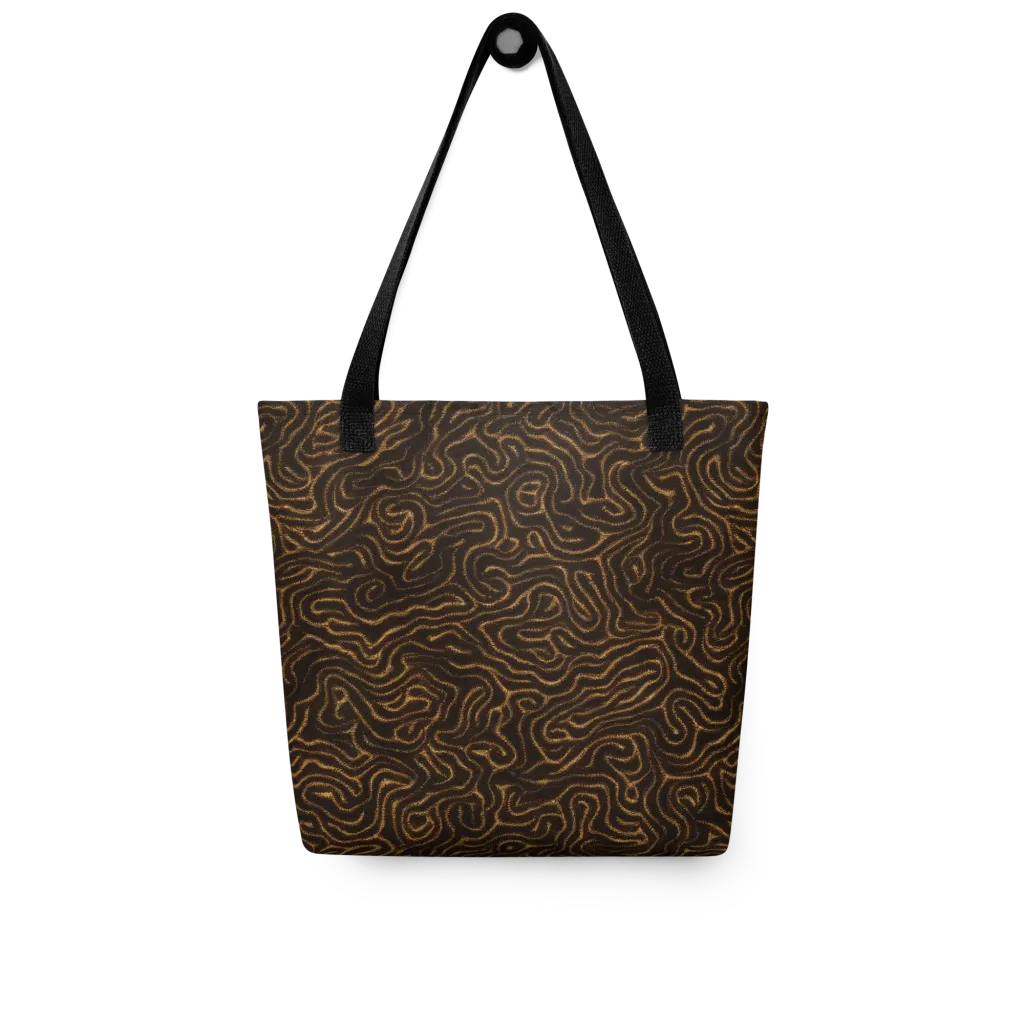 Amber Maze on Tote Bag — Front