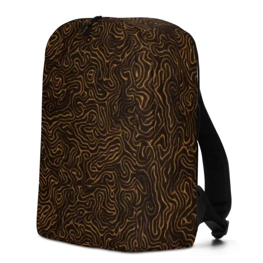 Amber Maze on a Minimalist Backpack