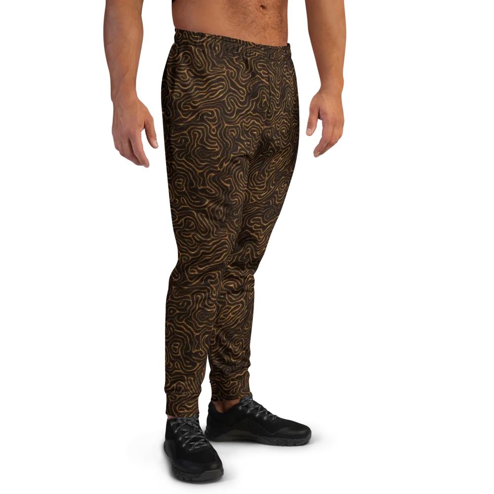 Amber Maze on Men's Joggers — Right