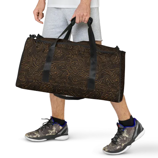 Amber Maze on a Duffle Bag