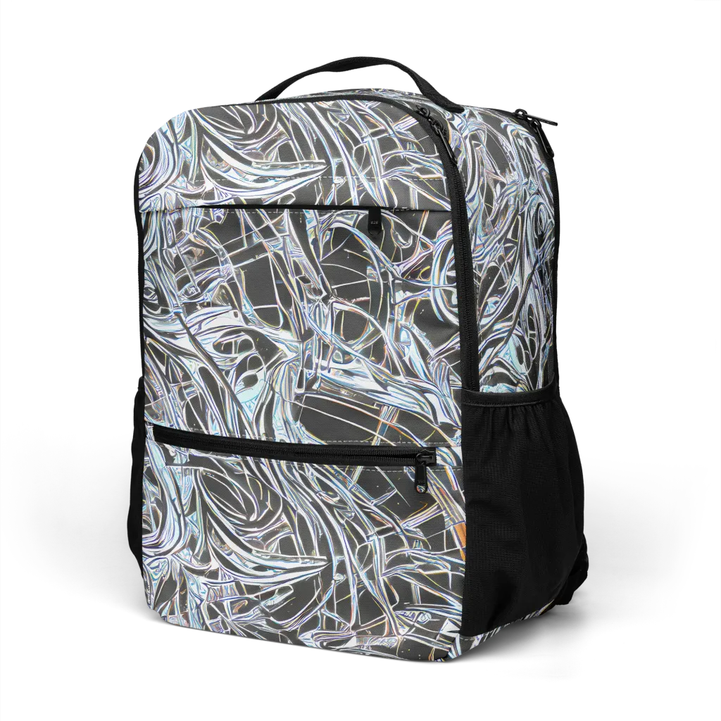 Chrome Tangle on Utility Backpack — Left Front