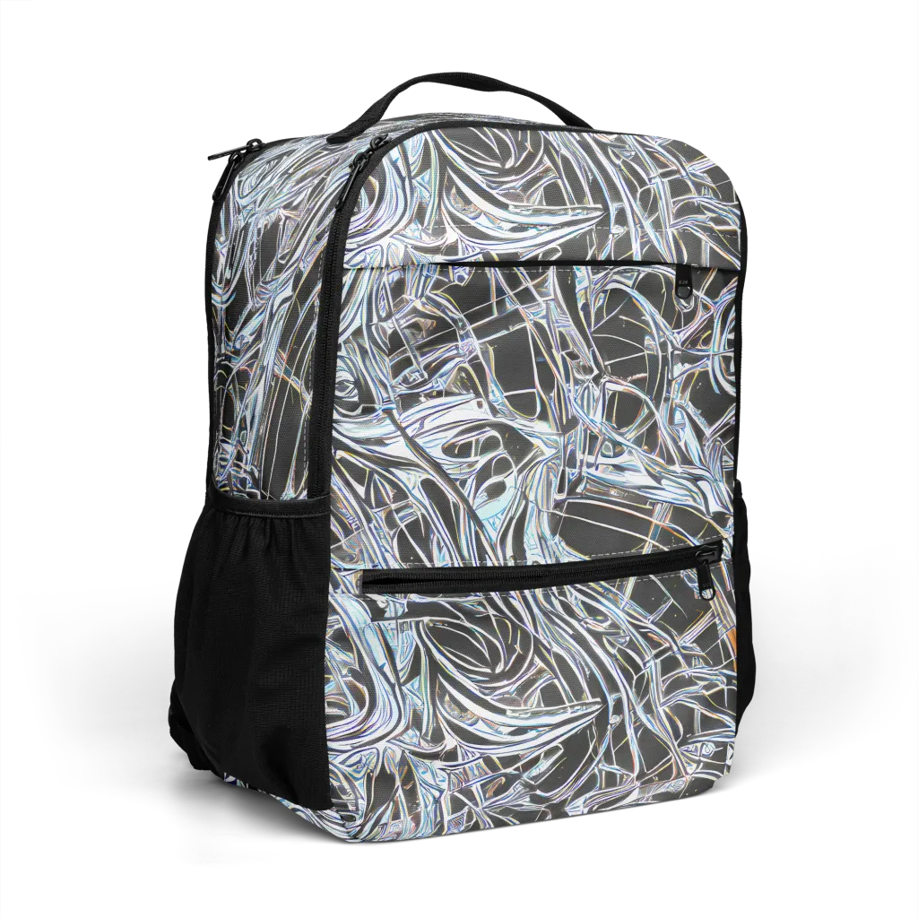 Chrome Tangle on Utility Backpack — Right Front