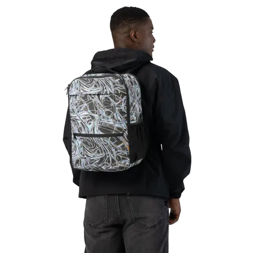 Chrome Tangle on a Utility Backpack