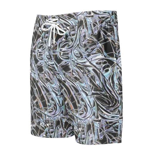 Chrome Tangle on a Men's Board Shorts