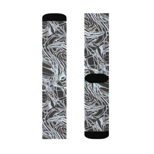 Chrome Tangle on a Socks