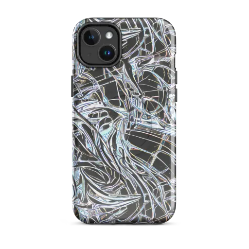Chrome Tangle on a MagSafe Tough Case for iPhone®
