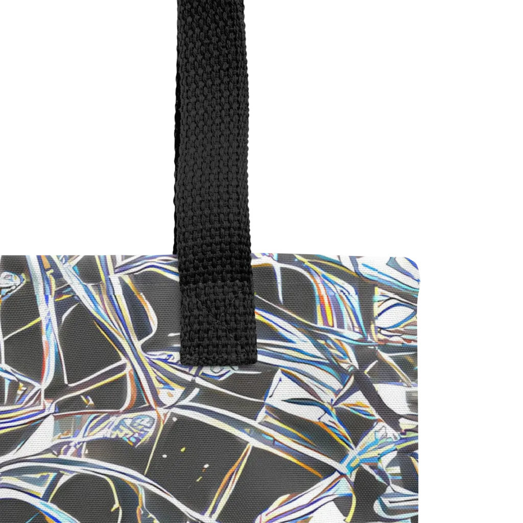 Chrome Tangle on Tote Bag — Product details