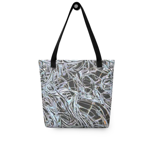 Chrome Tangle on a Tote Bag