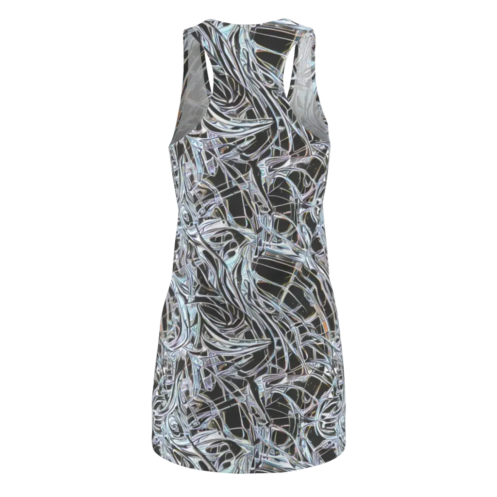 Chrome Tangle on Racerback Dress — Back