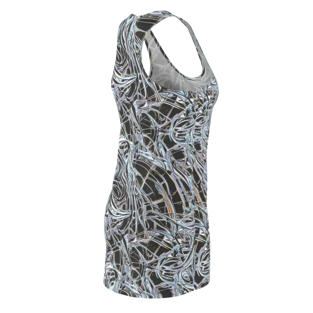 Chrome Tangle on Racerback Dress — Back Side