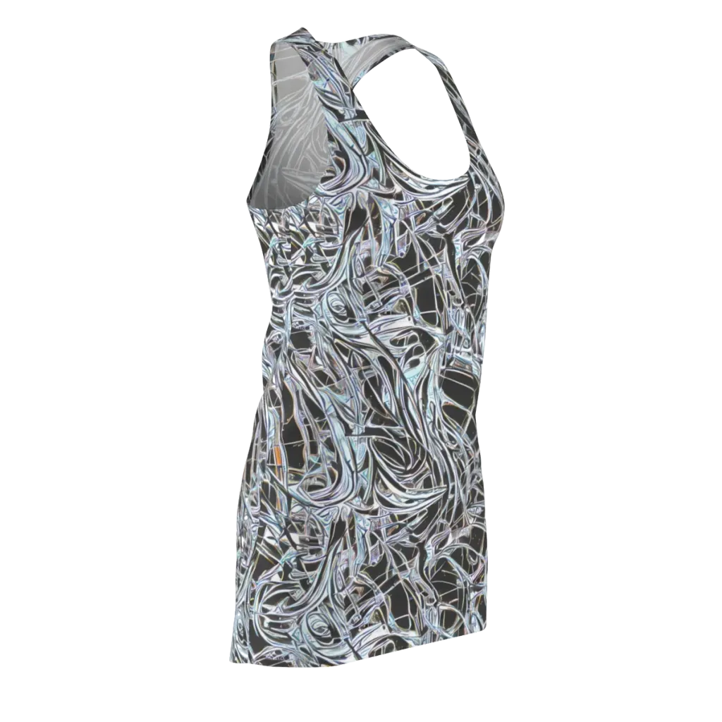 Chrome Tangle on Racerback Dress — Front Side