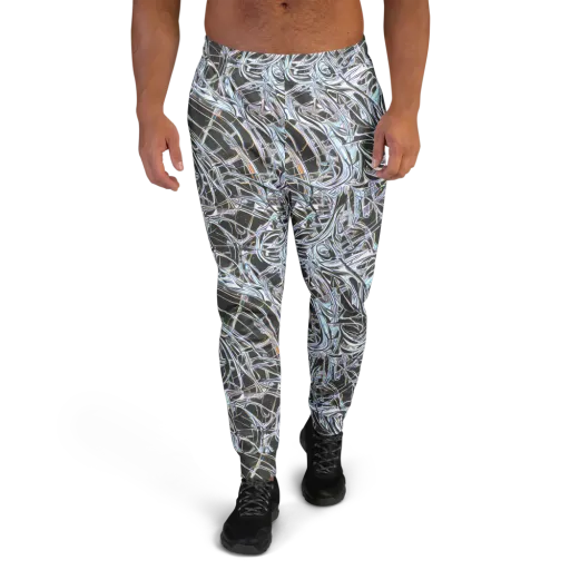 Chrome Tangle on a Men's Joggers