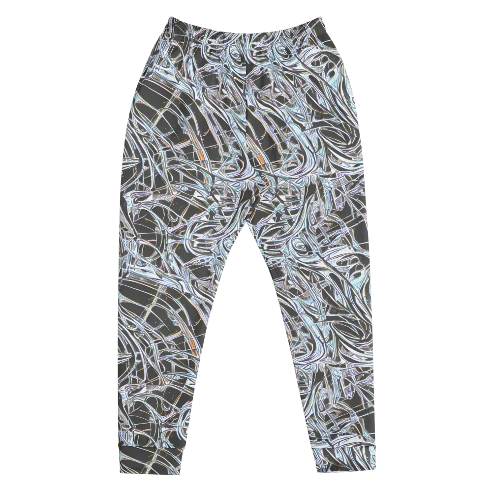 Chrome Tangle on Men's Joggers — Front