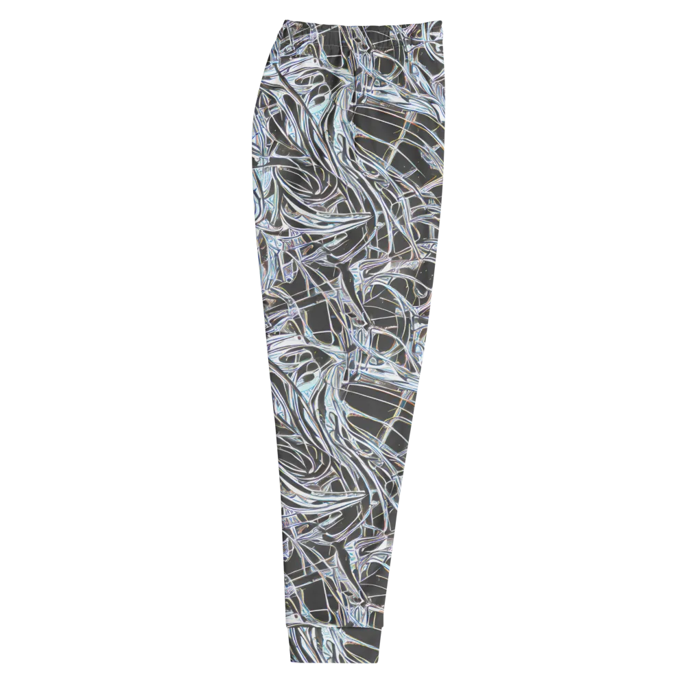 Chrome Tangle on Men's Joggers — Right