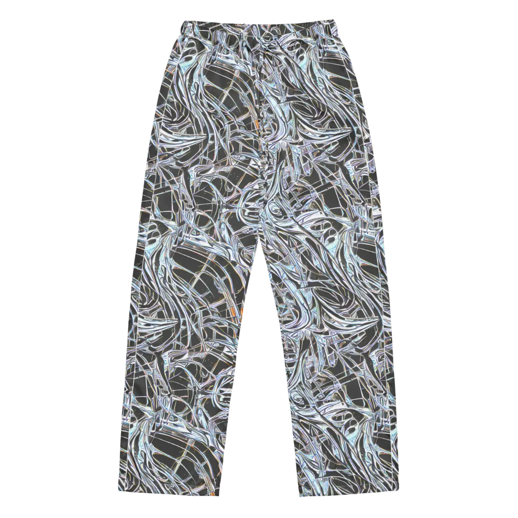 Chrome Tangle on Women's Pajama Pants — Front